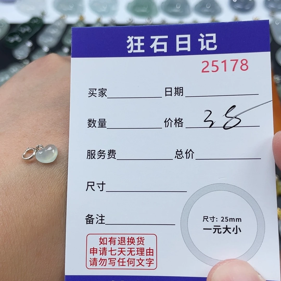 翡翠银S925镶嵌颈饰