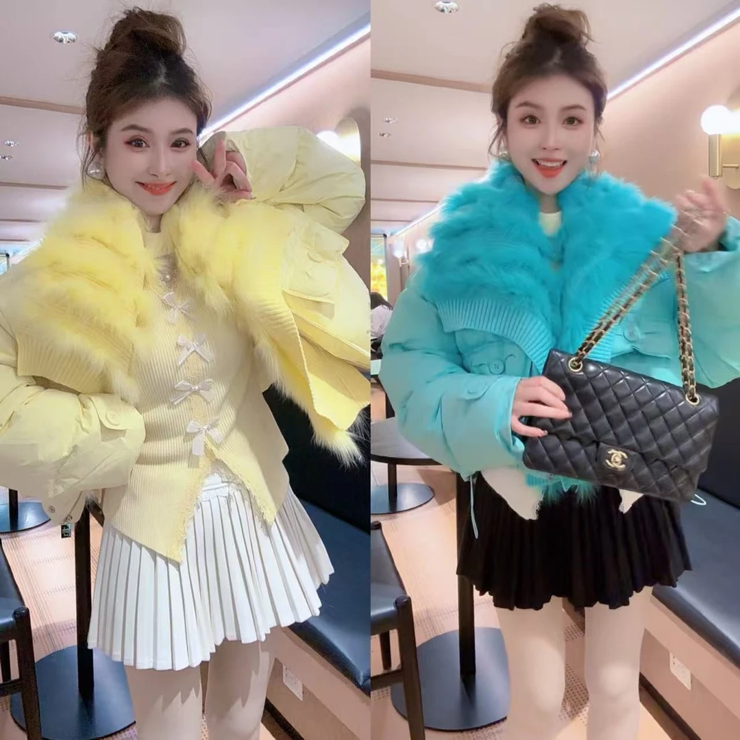 【月月专享】富婆穿搭时尚糖果色系百搭羽绒服XXJ-YG00949