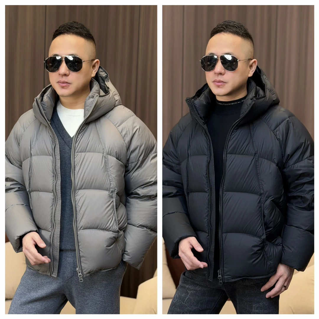 孙先生男装｜小众设计师款男士羽绒服松弛感连帽面包服2888