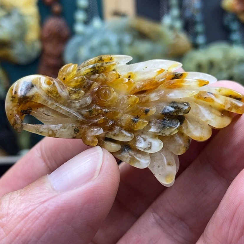 【闪购商品】未镶嵌蛇纹石玉吊坠