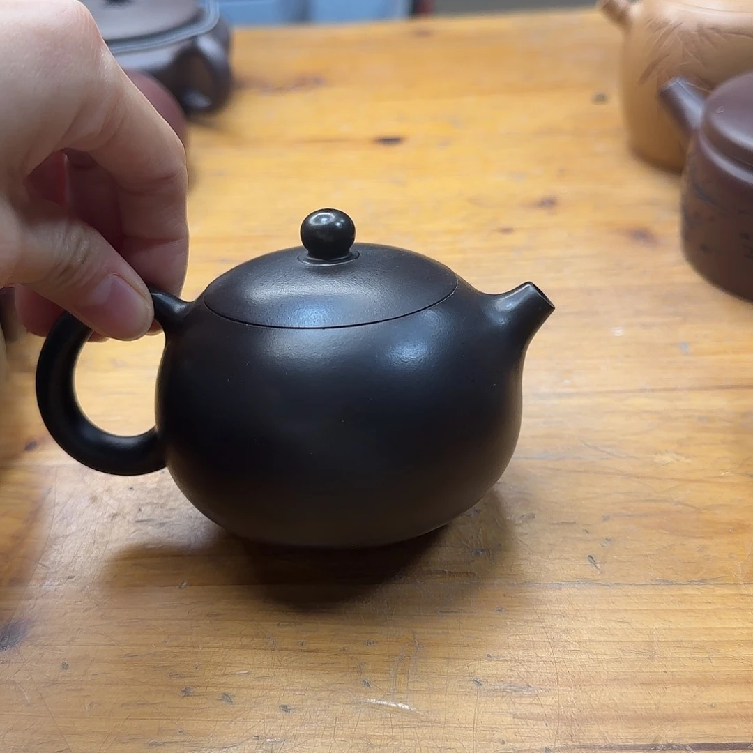 紫砂茶壶民间手艺人全手工制作