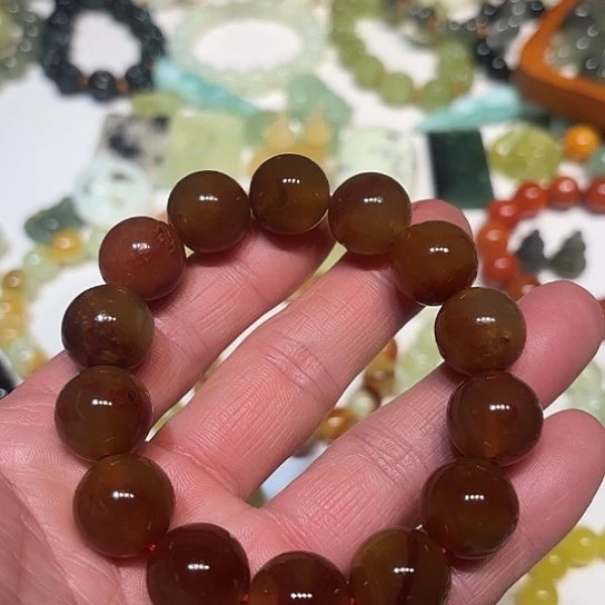 蛇纹石玉未镶嵌手串