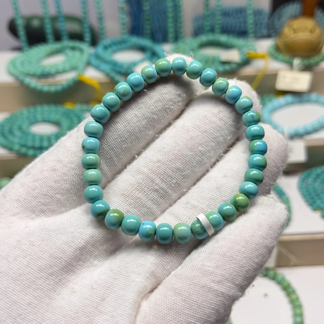 绿松石未镶嵌手链