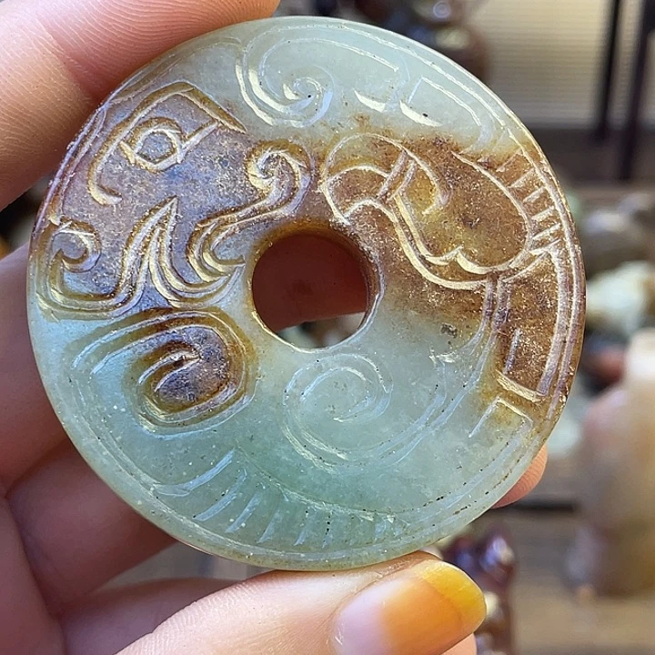 未镶嵌和田玉（糖玉）挂件