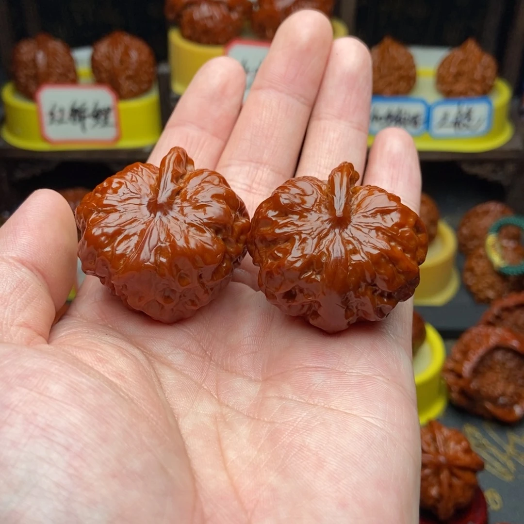 吊坠文玩核桃39蛤蟆头一帆风顺