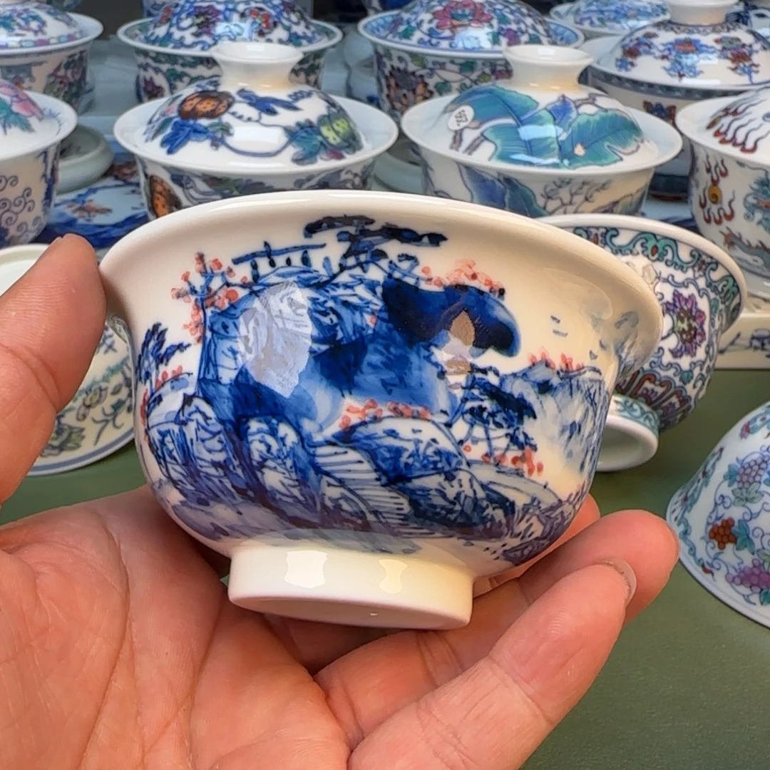 景德镇手绘茶器闪购223