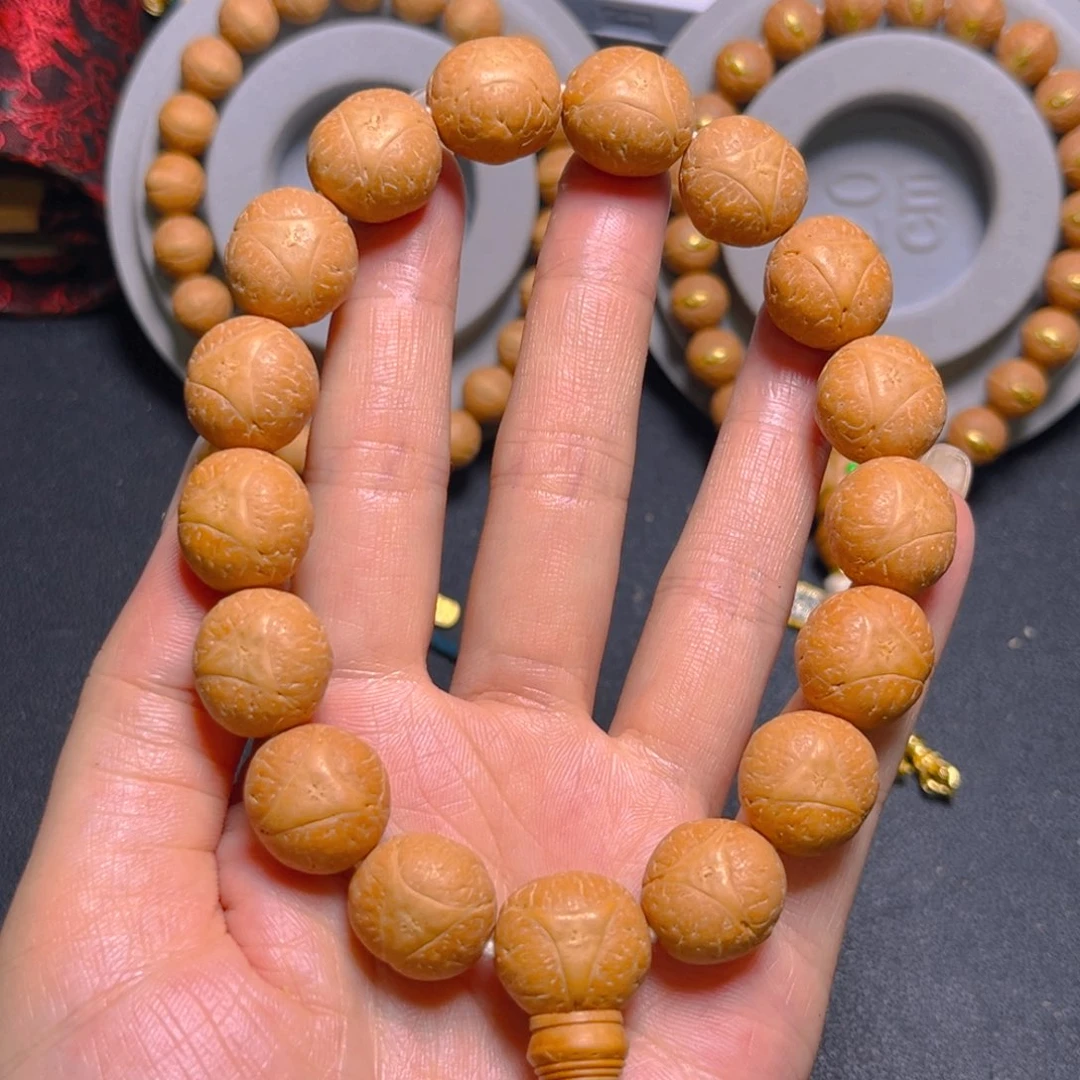 凤眼菩提吊坠15+-16mm2025玉华皮龙眼手串