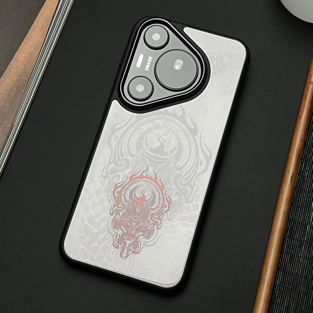 ⌈十二生肖鎏红系列⌋新中式适用于华为系列手机壳小众高级感P70/80