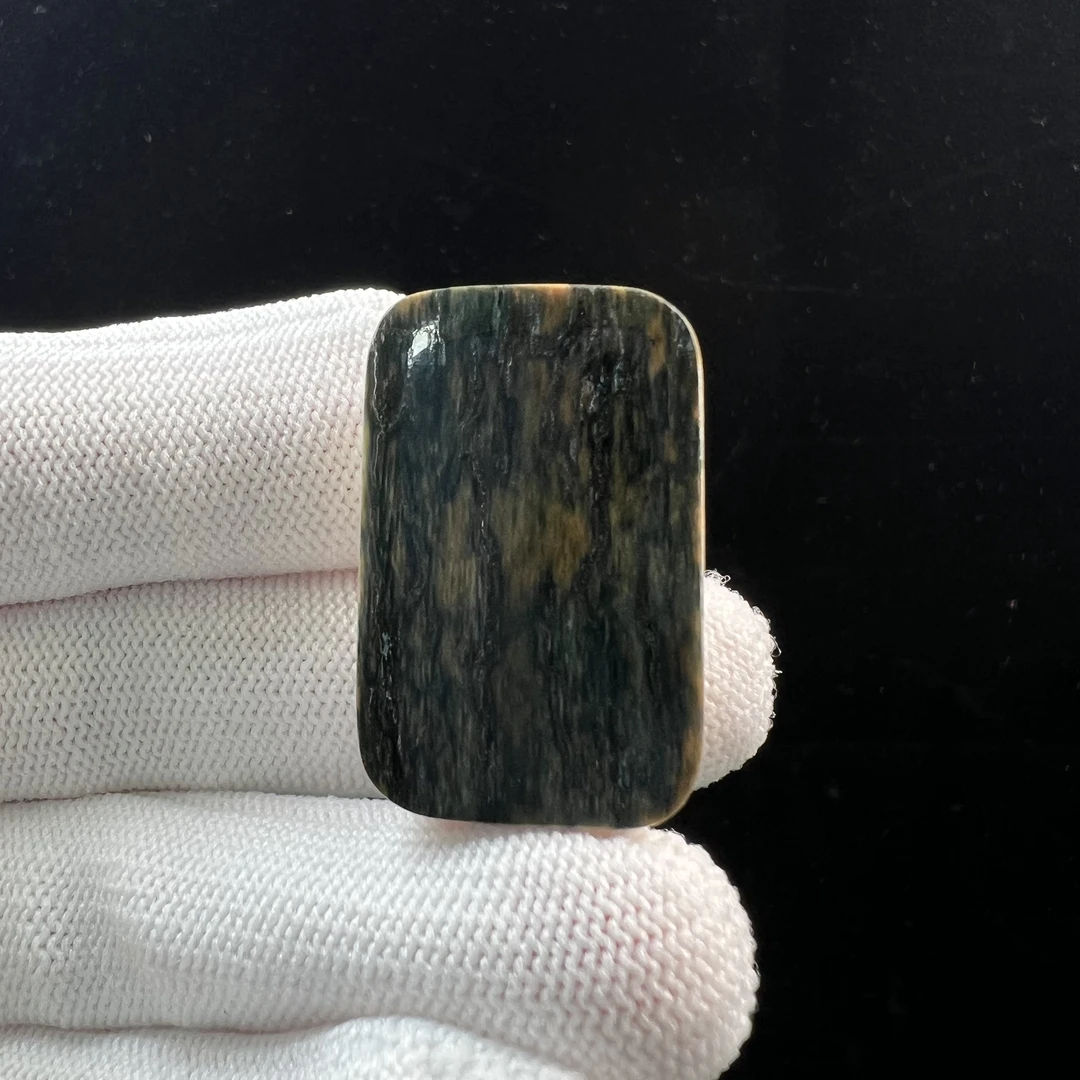 P4570天然猛犸牙 肥皂 无事牌 19*31*11mm支持鉴定 假一罚四