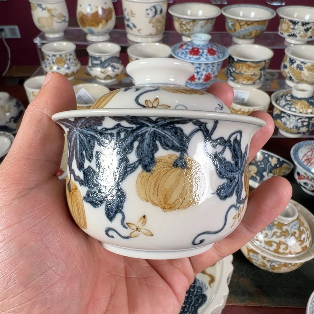 杯长**浪景德镇陶瓷杯子