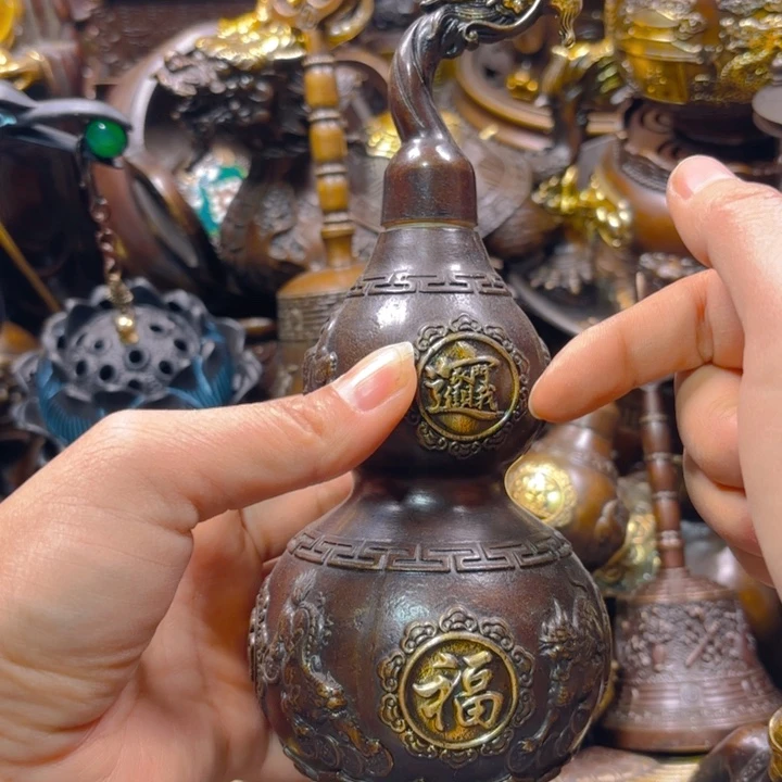 铜器摆件收收藏藏