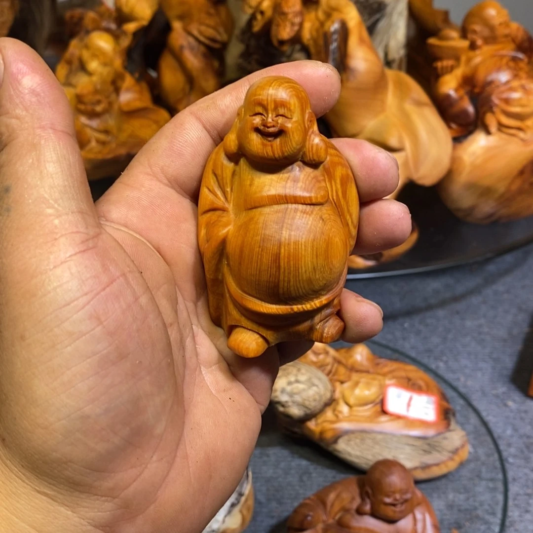 柏木（崖柏）木雕工艺品摆件家居手串