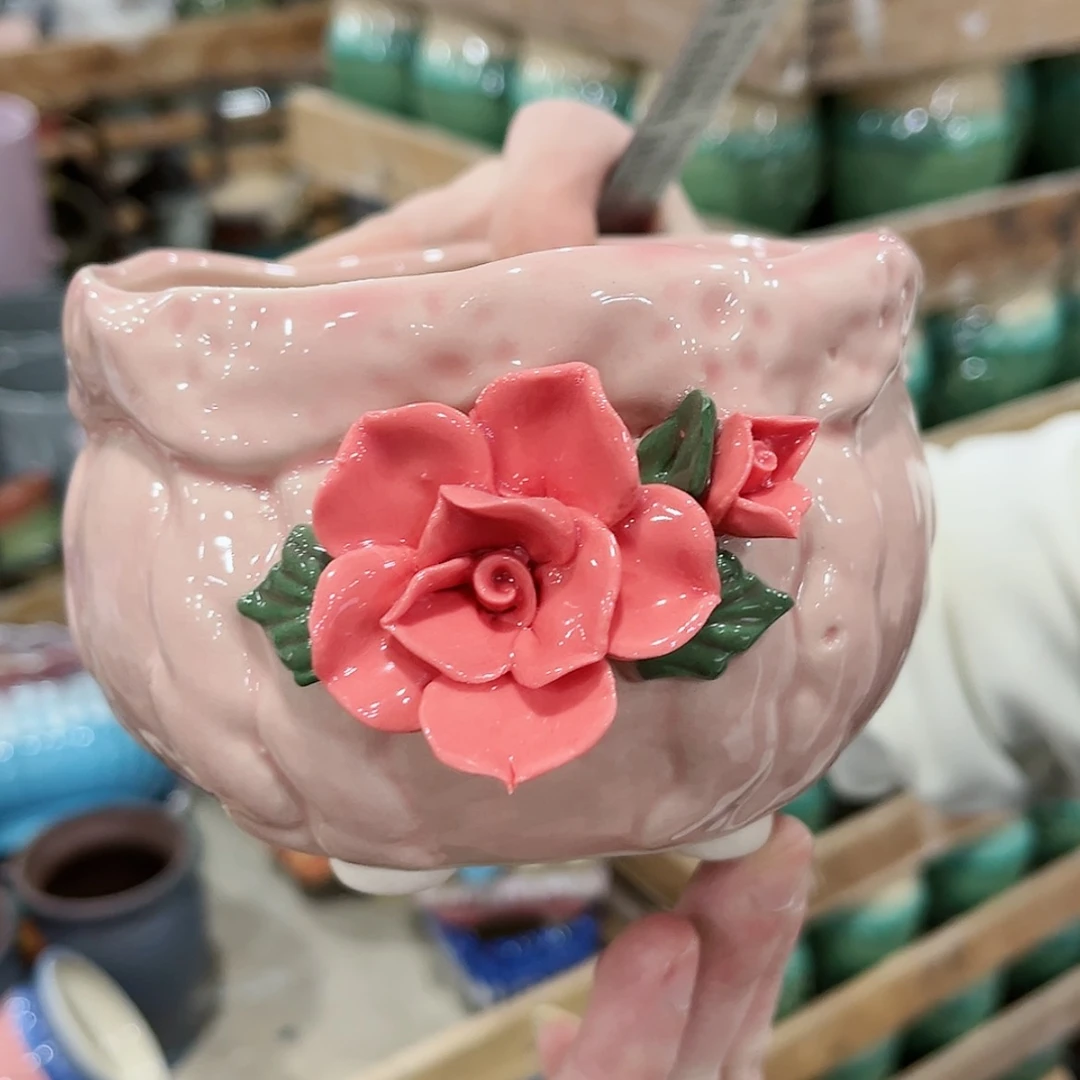 【闪购商品】陶瓷陶瓷多肉植物花盆