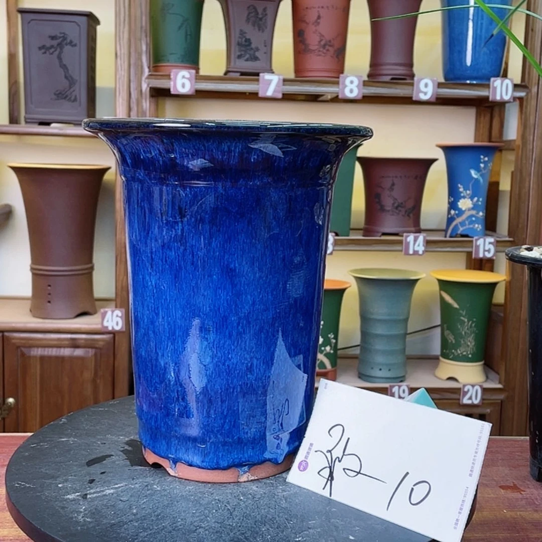 【闪购商品】紫砂花盆画*完兰花556987556985589955