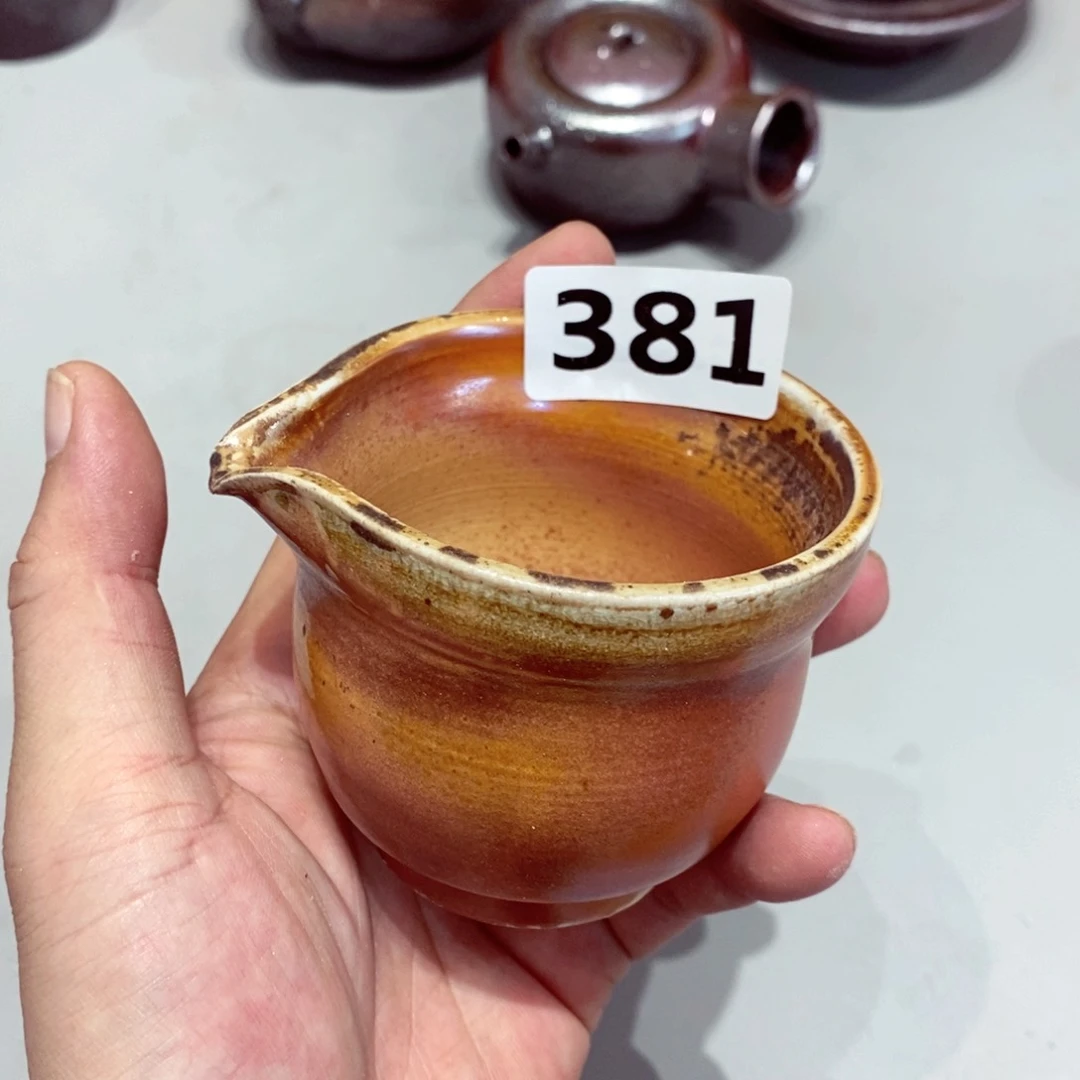 柴烧茶具陶瓷杯子