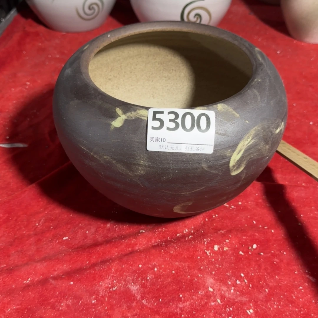 瓷片景德镇陶瓷花器默认无孔编号5300口18高度19