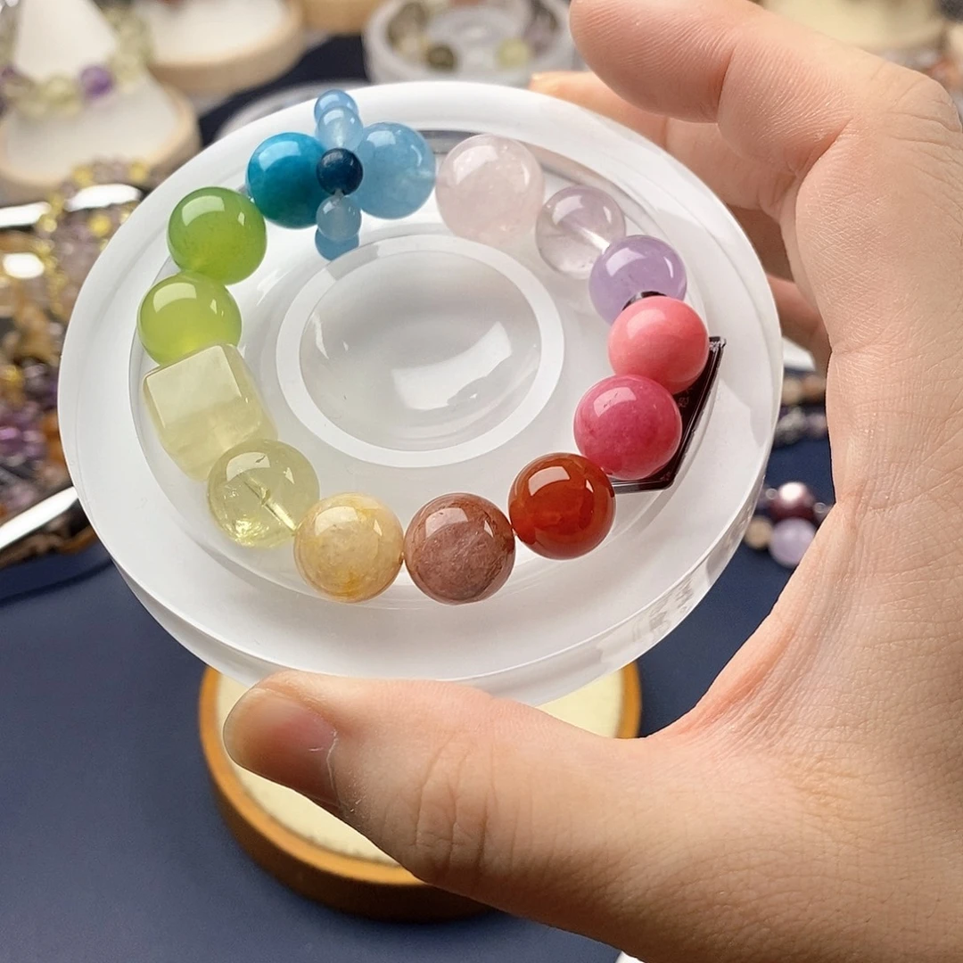 银S925镶嵌手链水晶