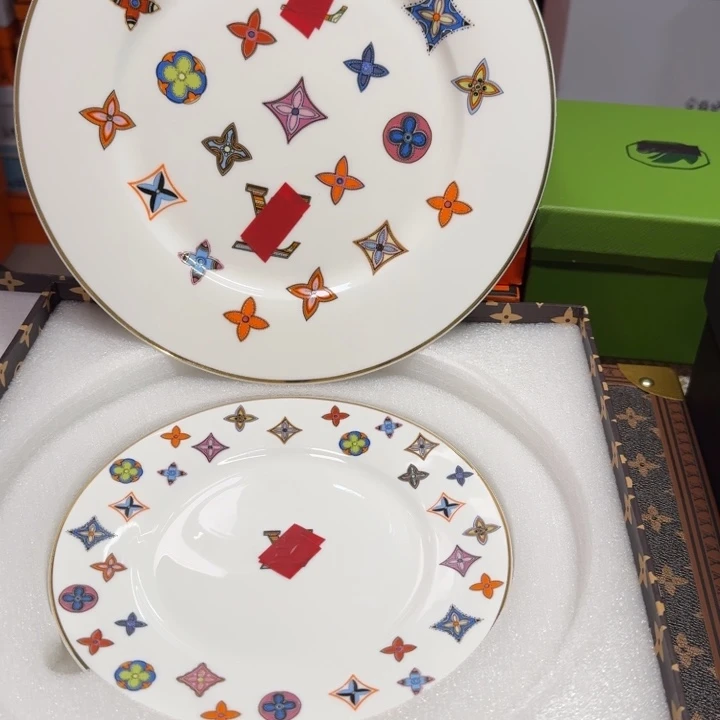 欧美陶瓷餐具摆件32