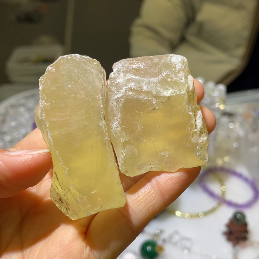 珠宝半成品水晶未镶嵌原石