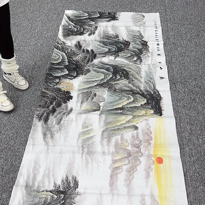 国画国画作品纯手工