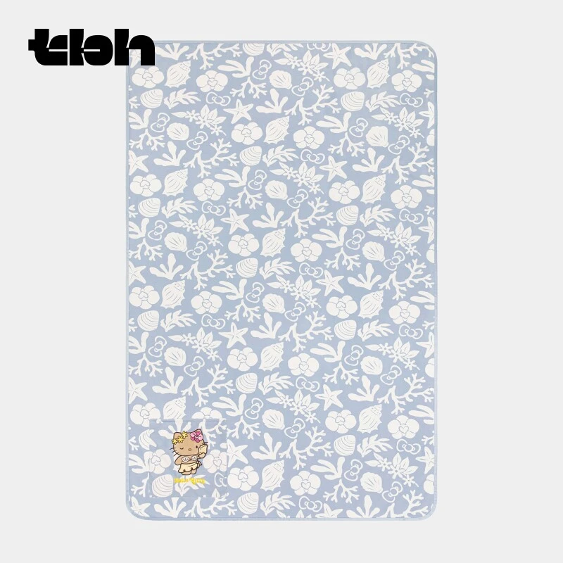 tbh野兽派家居Hello Kitty凉感盖毯客厅沙发毯单双人毯子空调毯