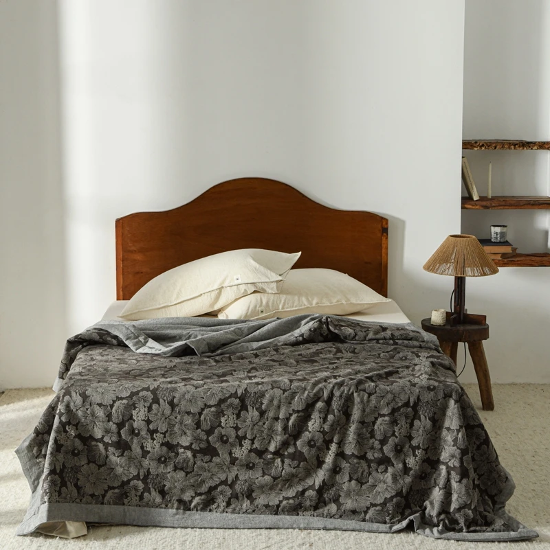 M【四件套-百色花开】标准四件套家用柔软亲肤可机洗