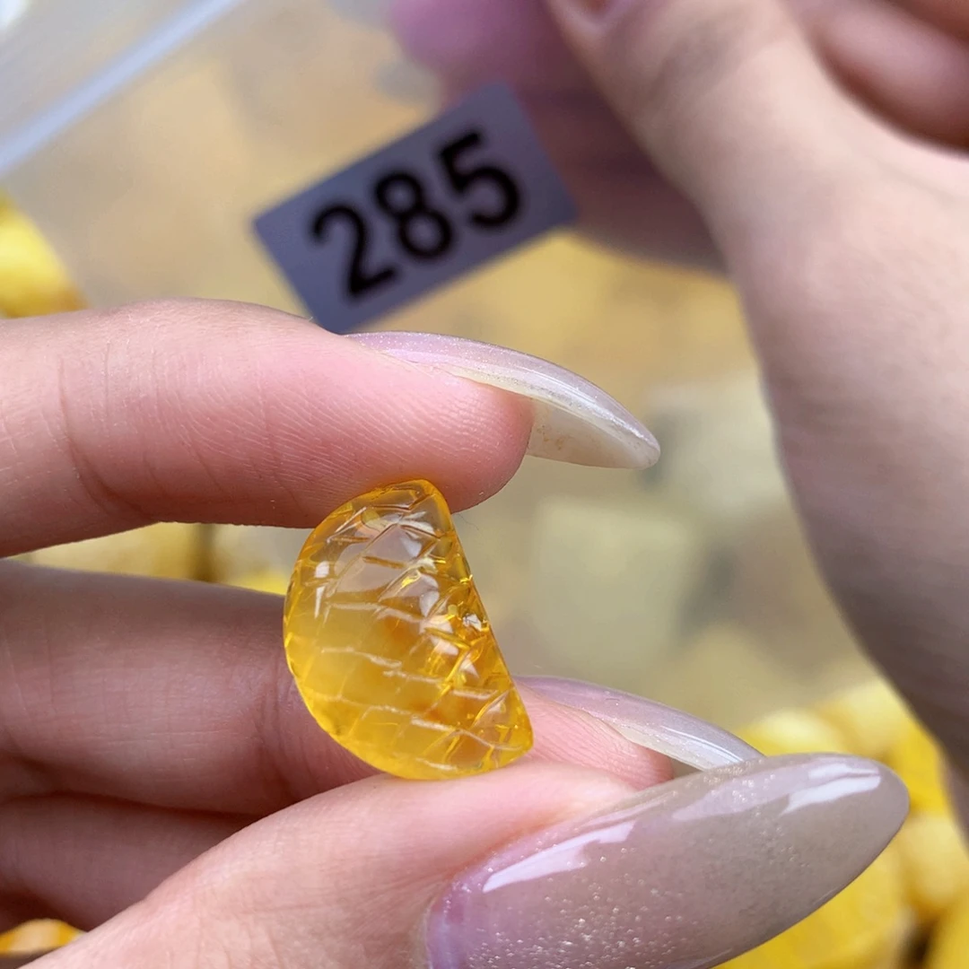 烧***～琥珀未镶嵌珠宝奇石