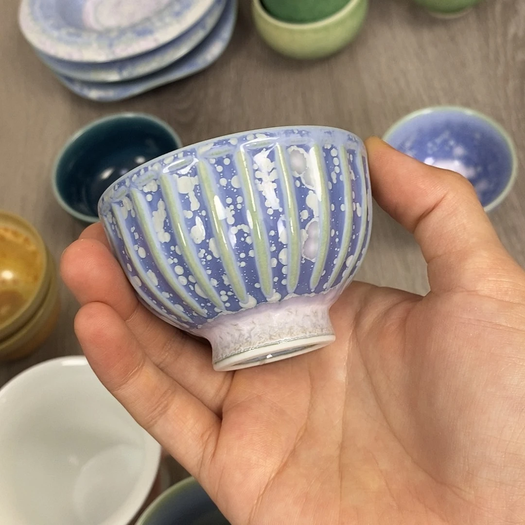 景德镇高温颜色釉杯