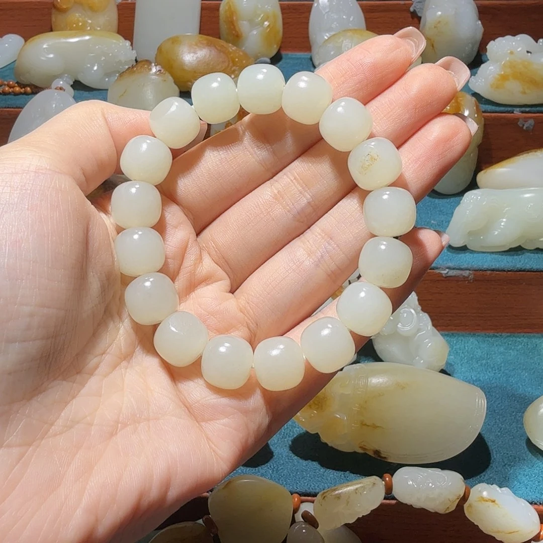 小***没和田玉未镶嵌手链