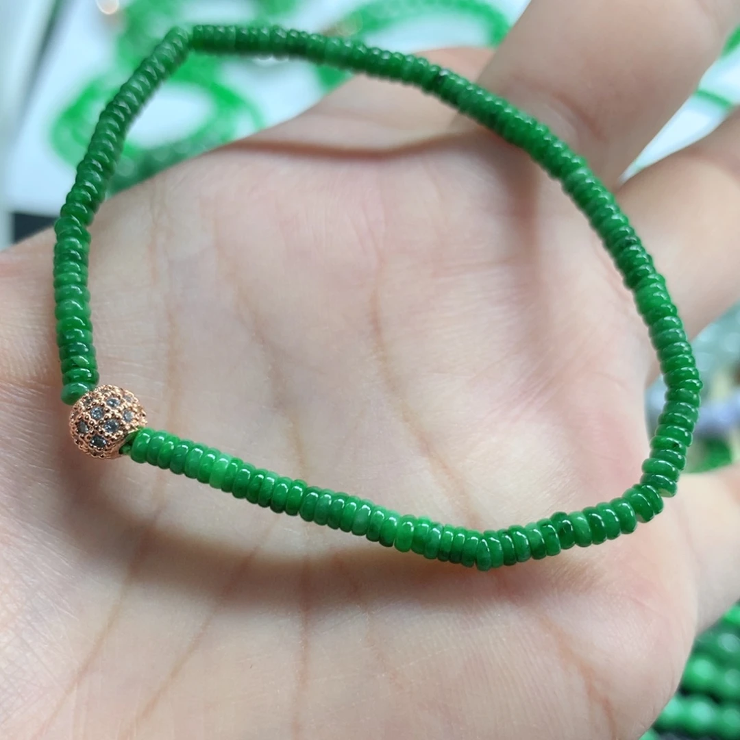 翡翠未镶嵌手链翡翠