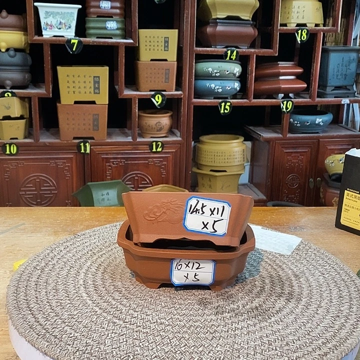 紫砂花盆紫砂花盆