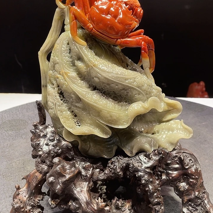 用***2寿山石山水风光无限