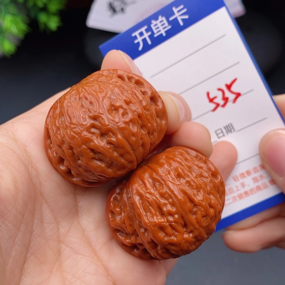 文玩核桃把件40铁锤535