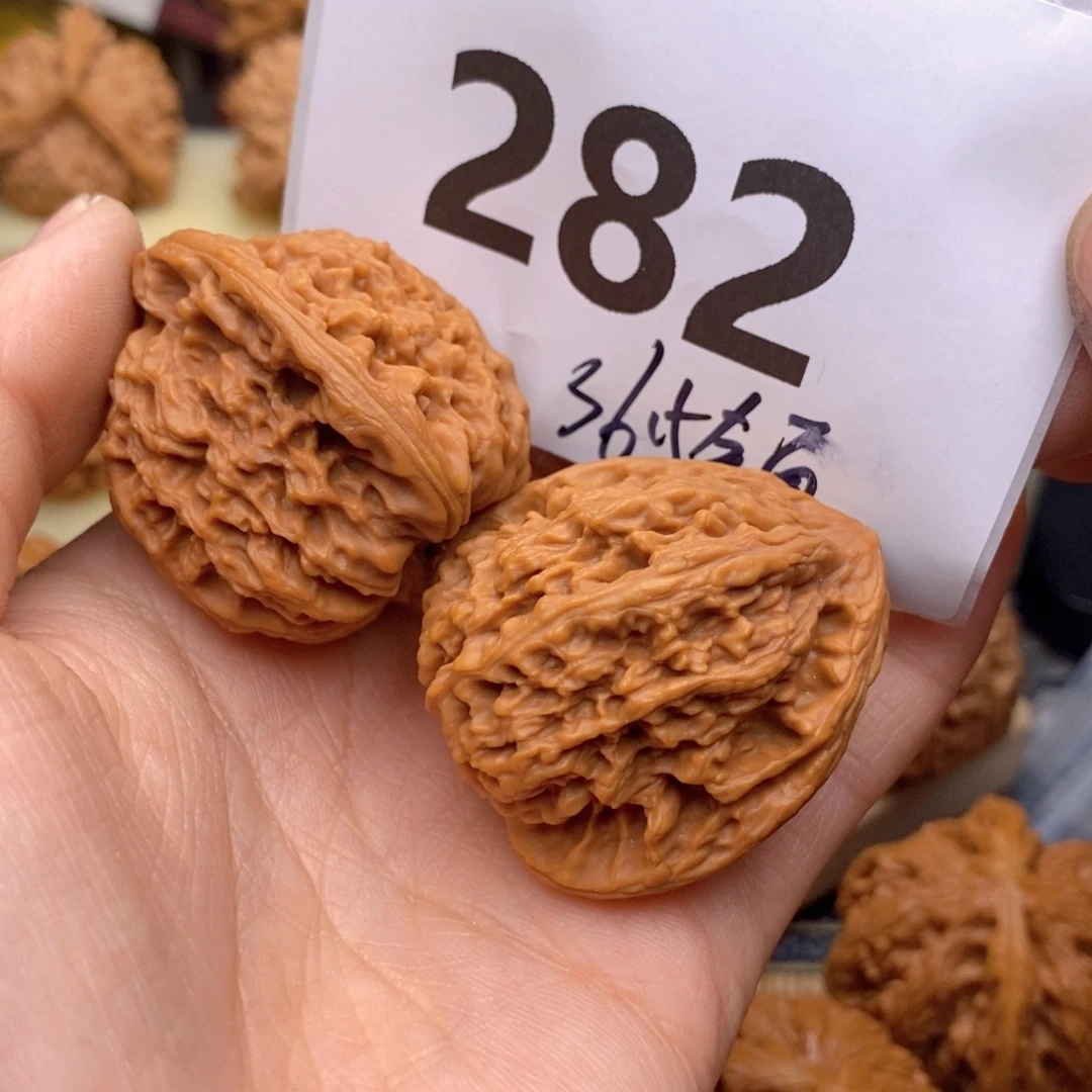 文玩核桃把件摩*岩282号36.5福利