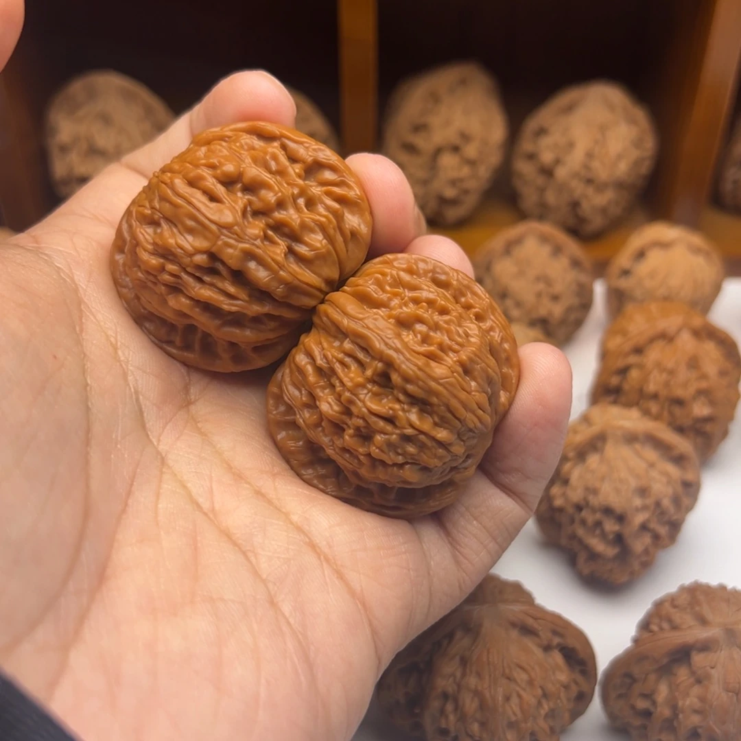 文玩核桃吊坠42全品磨盘