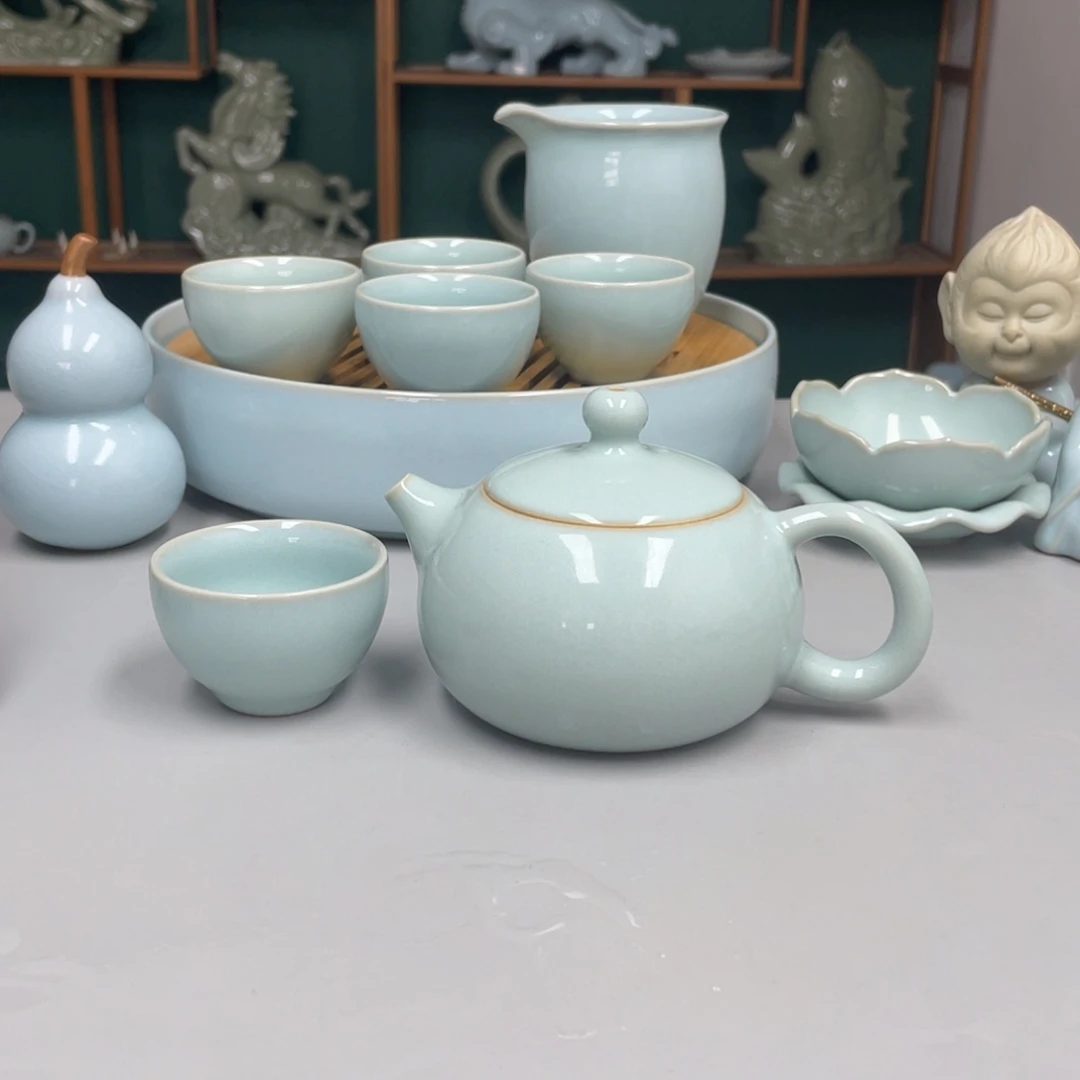 乐***贝瓷赵琳老师西施壶送杯子不带礼盒