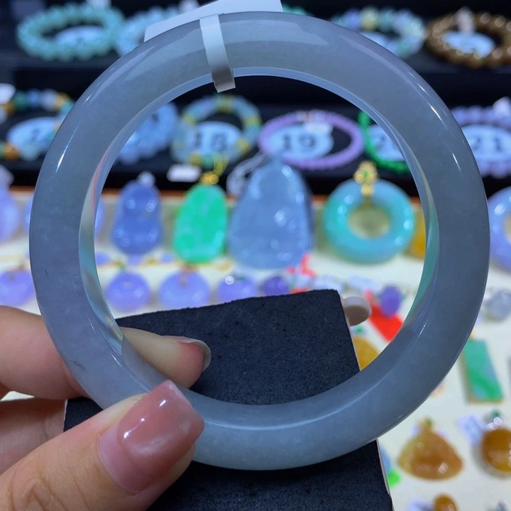翡翠未镶嵌手链翡翠57