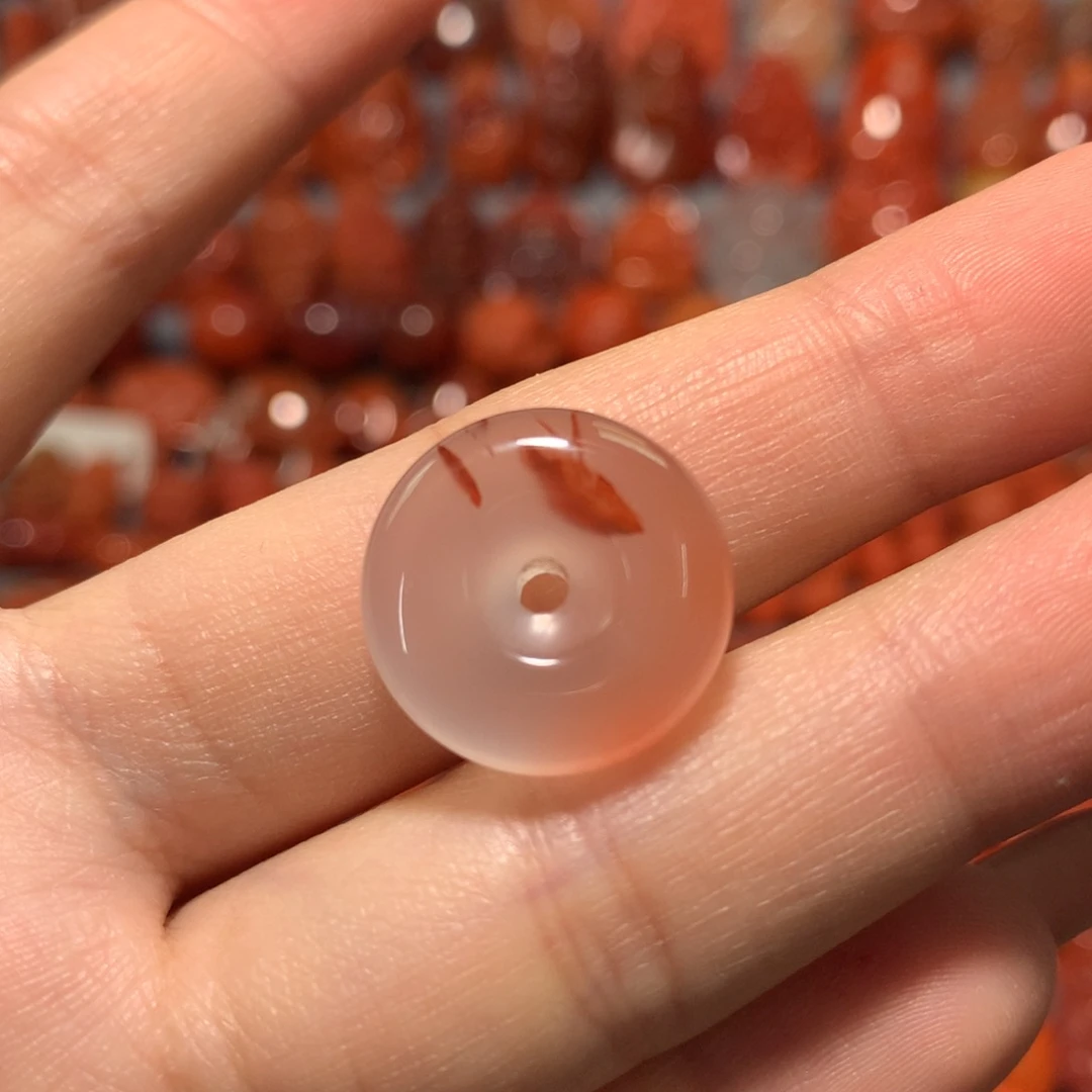 【闪购商品】未镶嵌平安扣南红玛瑙