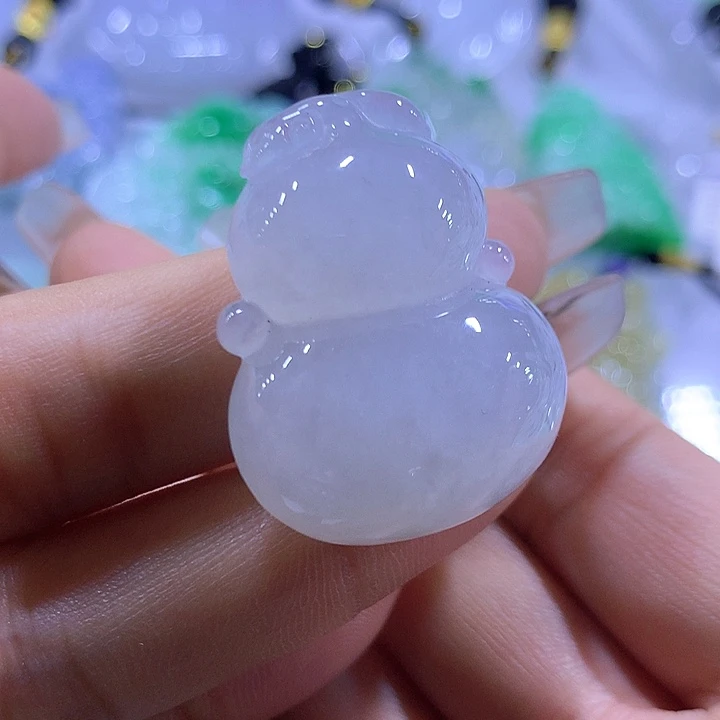 颈饰未镶嵌翡翠天然翡翠A货吊坠
