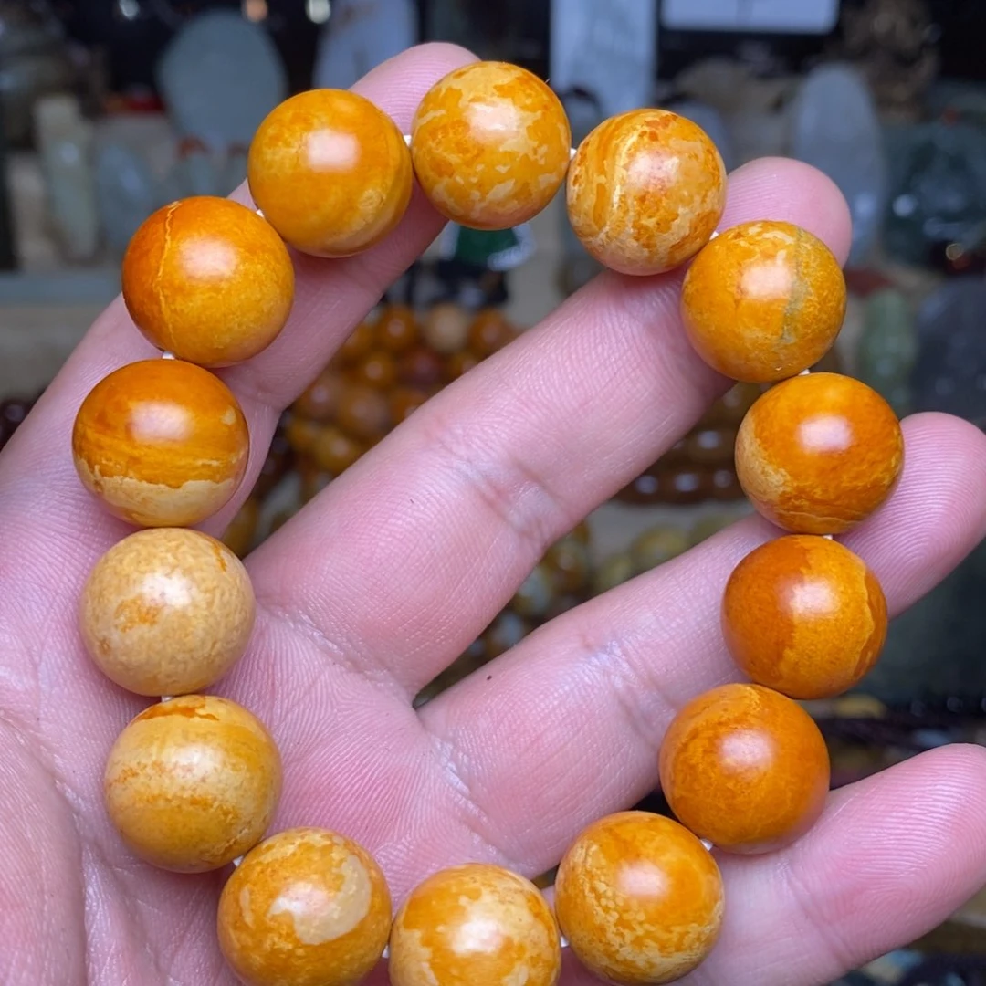 岫岩河磨玉（透闪石质玉）颈饰未镶嵌
