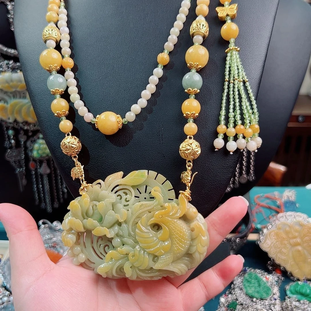 925银珐琅锦象原创设计款套链