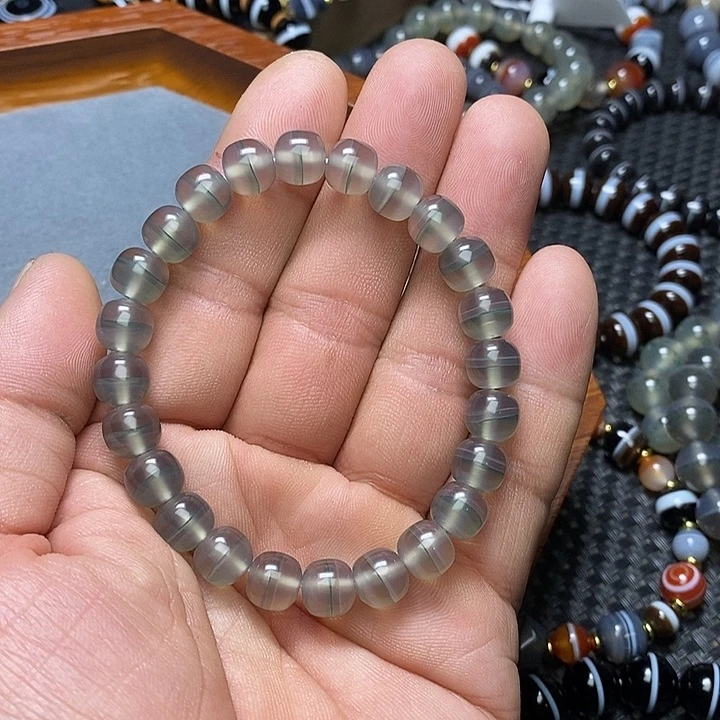 玛瑙/玉髓手链未镶嵌我***个