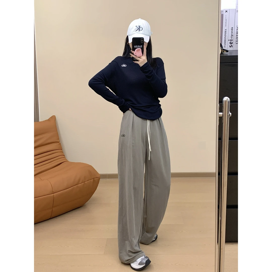 80526 Alo 抖抖裤三色阔腿裤 4