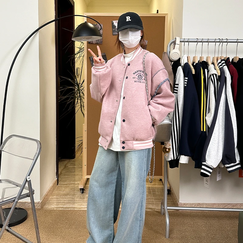 上衣开衫休闲百搭宽松ins春秋夹克JK144