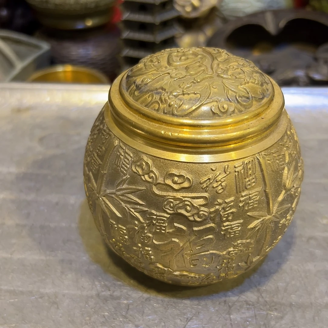 黄铜摆件，文房摆件工艺品