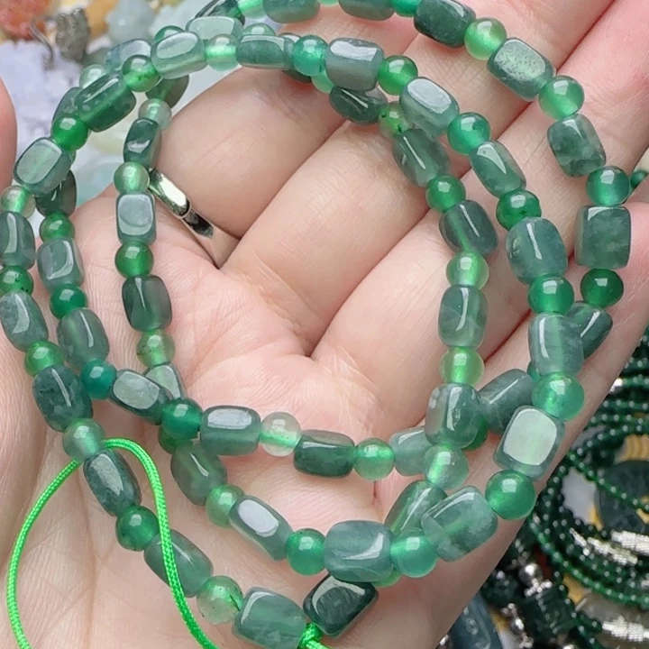 翡翠未镶嵌颈饰天然A货67