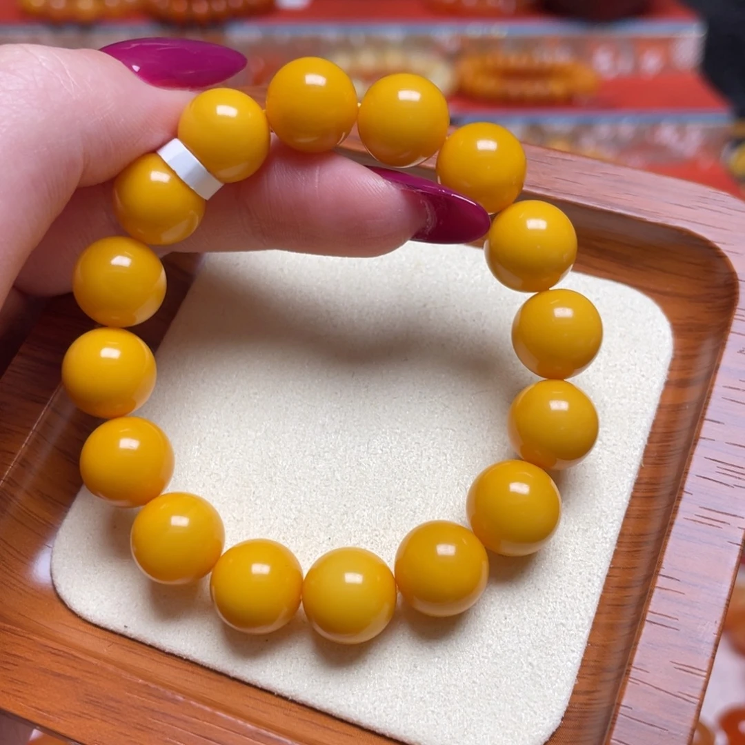 手链蜜蜡未镶嵌手串