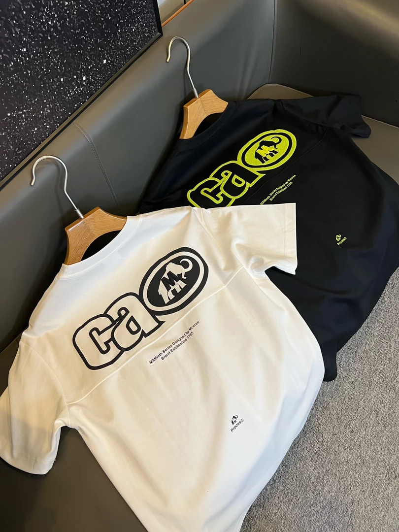 『JIA.HAO』1603夏季青春活力字母半袖印花刺绣潮流