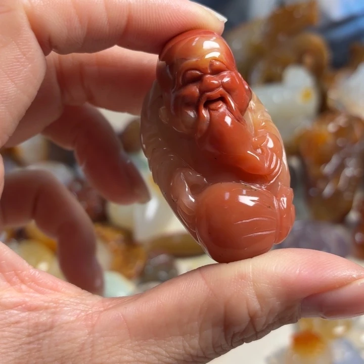 玛瑙/玉髓未镶嵌吊坠(不含链)