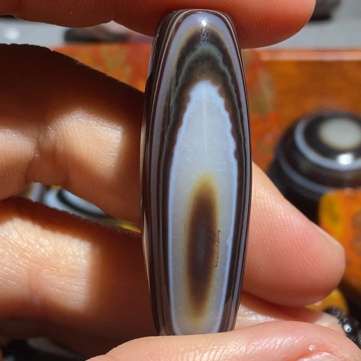 玛瑙/玉髓钛钢颈饰